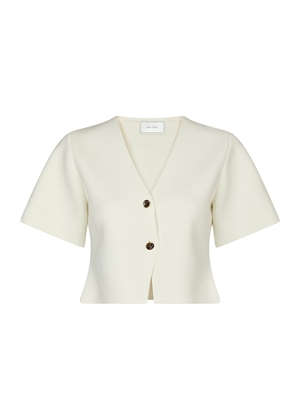 Setta knit bluse Offwhite Neo Noir 